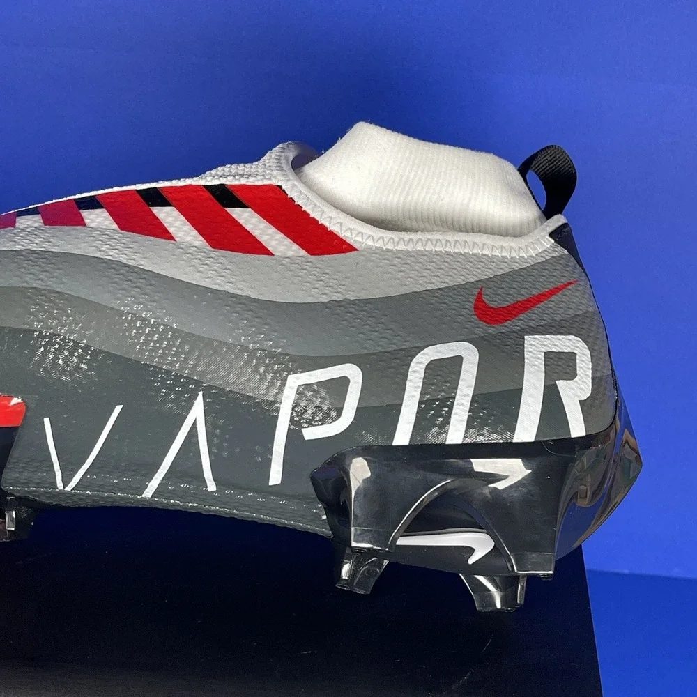 Nike Vapor Edge 360 Pro TB Men's 14‎ Black Red Football Cleats DV0778-001